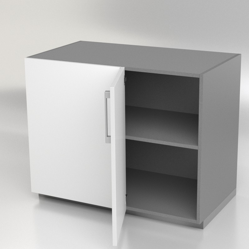 Mueble alto vitrina con 1 puerta Mueble alto vitrina con 1 puerta